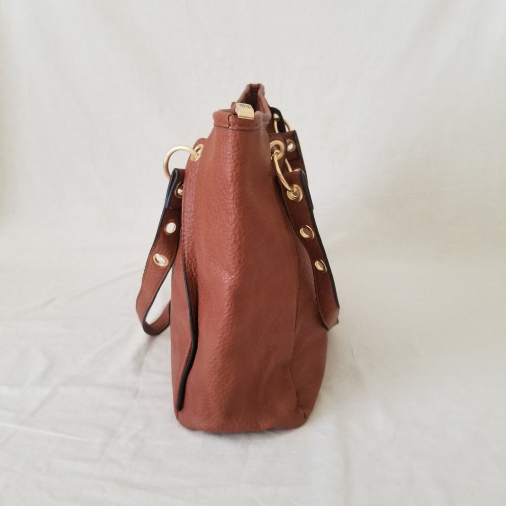 NWT! Montana West Faux Leather Tote Hobo Shoulder Bag w/Bonus Coin/Access Pouch - Picture 11 of 13